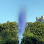 СУ0100312L Пирофф Дневная батарея салютов сиреневая 7*1,2 (треск) 15/1  - Piroff фейерверки, салюты оптом от поставщика