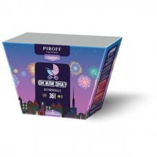 БСП1003612 Пирофф Салют для гендер пати "Он или Она?" розовый 36*1,2 4/1 