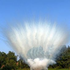 СУ0305012W Пирофф Дневная батарея салютов белая 50*1,2 2/1 