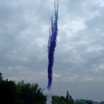 СУ0602512P Пирофф Дневная фиолетовая батарея салютов 25*1,2 (треск) 4/1  - Дневная батарея салютов