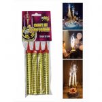 TKF358 фаворит Свечи в торт (12см) 160/4  - Фейерверк для торта в Казани - свечи фейерверк в торт