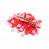 МХ10-30_Мегапир_Пневмохлопушка 30 см (лепестки роз из ткани + розовые сердца из бумаги)_100/1 