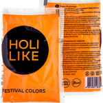 кх05 Краска холи Оранжевая 100г  - Holi like краска холи, фейерверки, салюты оптом от поставщика