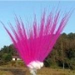 БСП3210012P Пирофф Дневная батарея салютов 100*1,2 розовый дым 1/1  - Piroff фейерверки, салюты оптом от поставщика