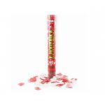 МХ1-40 Мегапир Пневмохлопушка 40 см (красные + белые сердца из бумаги) 100/1  - Купить конфетти в Казани | серпантин - хлопушки