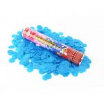 МХ12-30 Мегапир Пневмохлопушка 30 см (синие круги из бумаги) 100/1  - Купить товары для гендер пати оптом