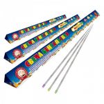 Бенгальские свечи от торговой марки УПЗ оптом в Казани. Большой выбор пиротехнических... Свеча бенгальская 400 мм (3шт) Цветопламенные (красн., жёлт., зелён.) 1/27/3 (01.06.2023, РОССИЯ) - Упз