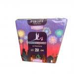 БСП0102010 Пирофф Ночной салют Мальчик или девочка? Красный 25*1,25 4/1  - Piroff фейерверки, салюты оптом от поставщика